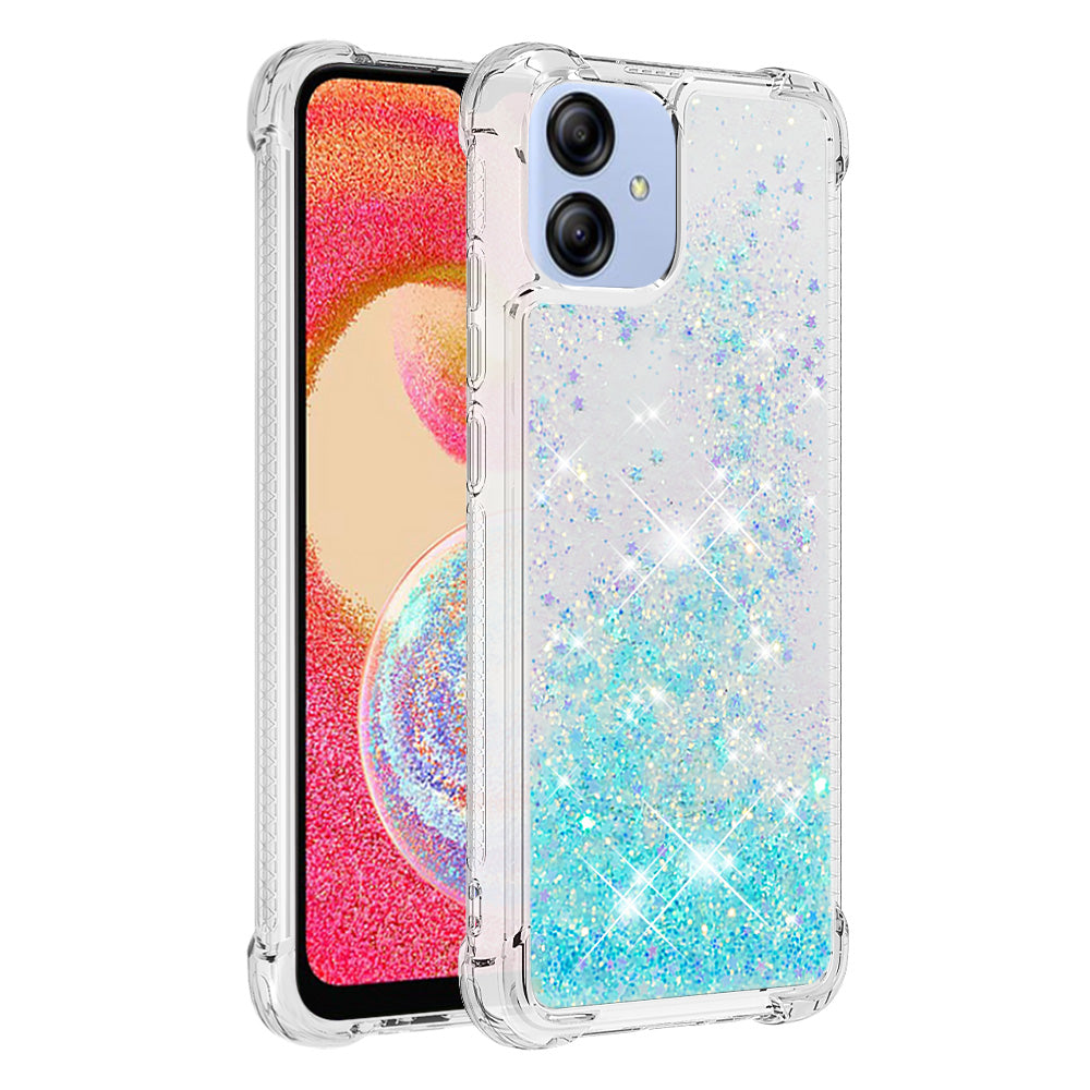 YB Quicksand Series-1 TPU Case for Samsung Galaxy A04e 4G F04 4G M04 4G Quicksand Liquid Sequins Anti-drop Cell Phone Cover YB Quicksand Series-1 TPU Case for Samsung Galaxy A04e 4G F04 4G M04 4G Quicksand Liquid Sequins Anti-drop Cell Phone Cover